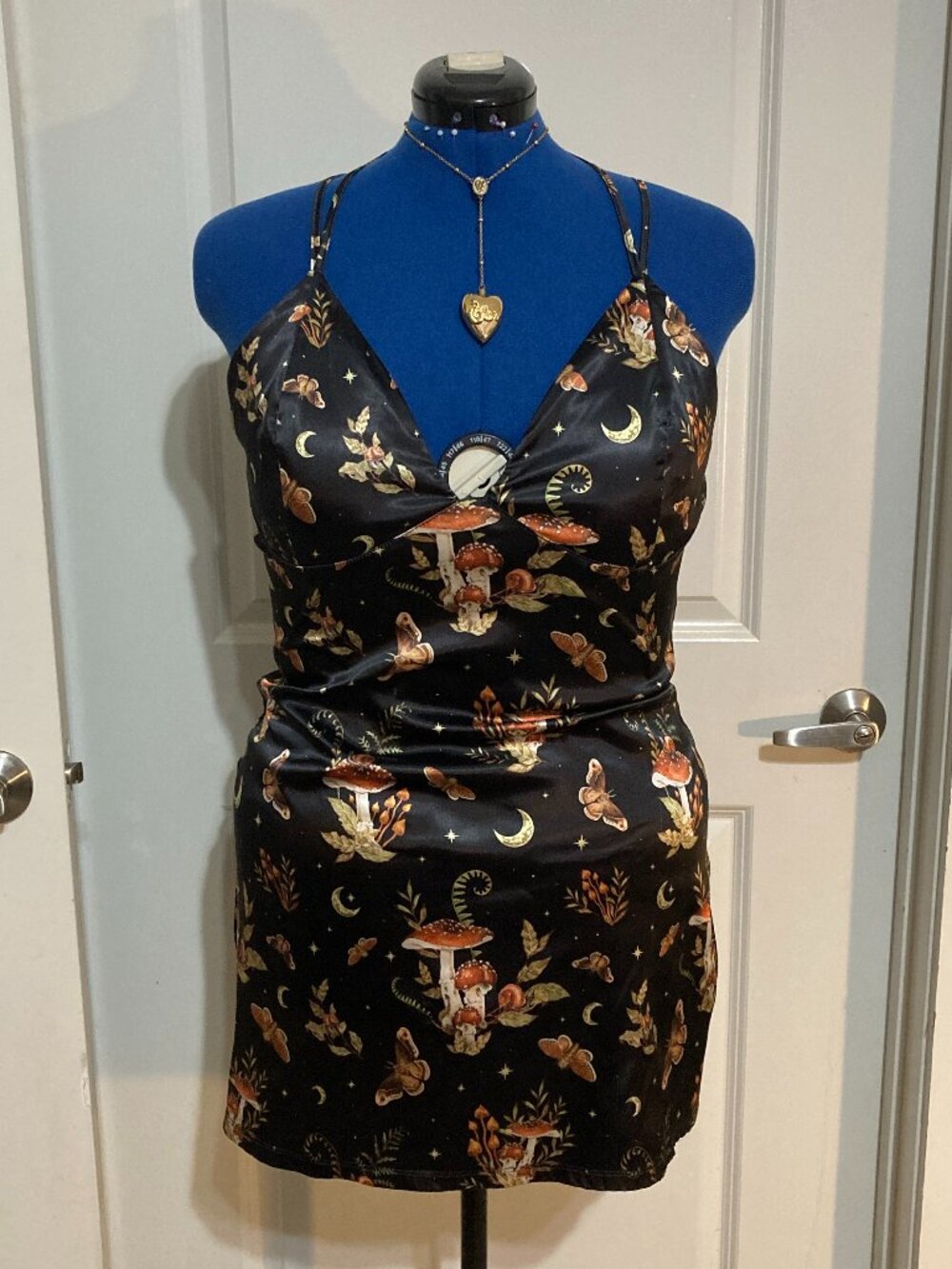 Dolls Kill Horoscopez Mystical Mushroom Mini Dress